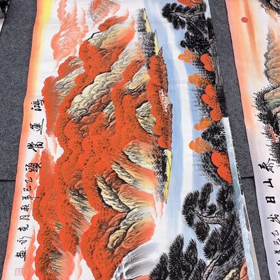 国画一二三一二三