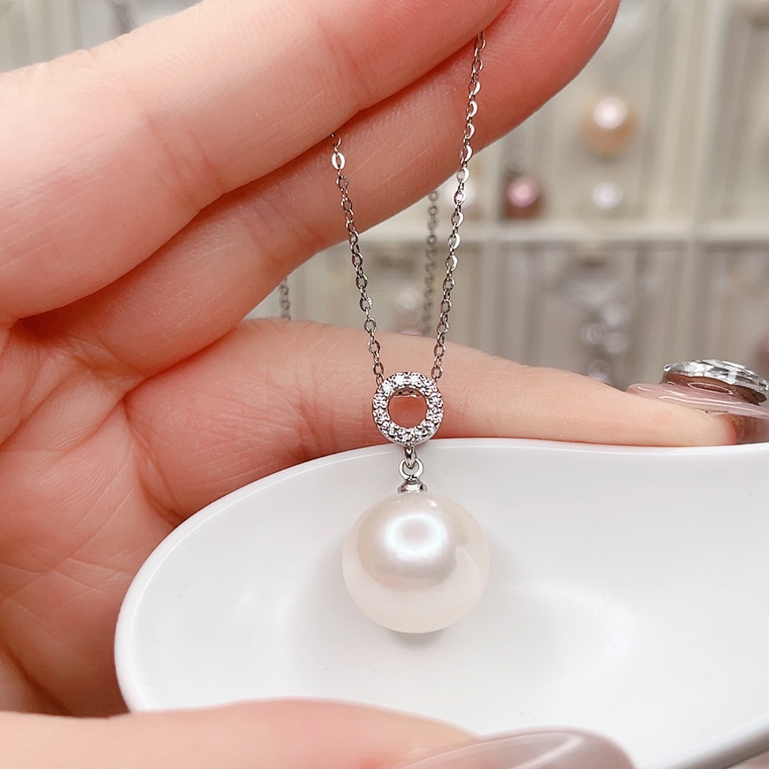 合金吊坠(赠链)淡水珍珠
