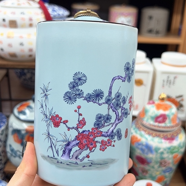 瓷片茶叶罐罐罐罐罐