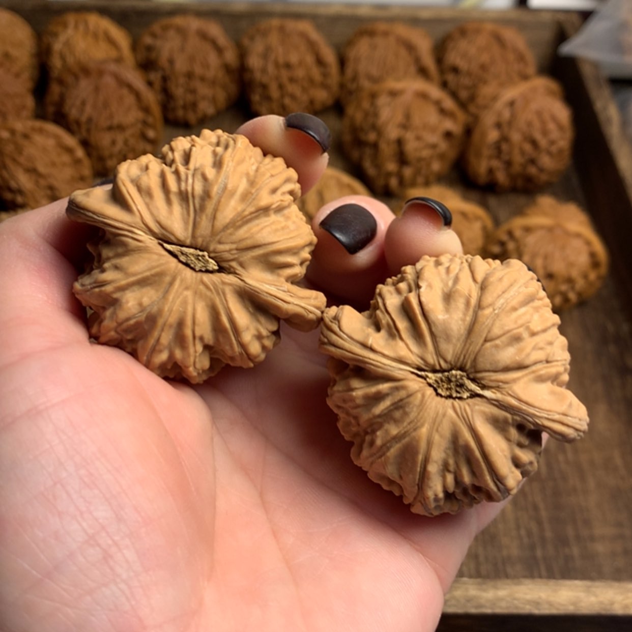 【闪购商品】文玩核桃吊坠石*，白狮