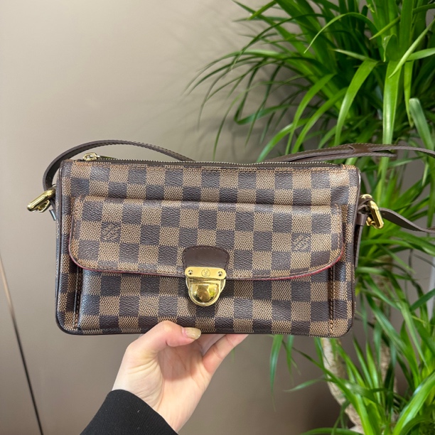 95新 LouisVuitton/路易威登 LV/棋盘格奔驰单肩包jm