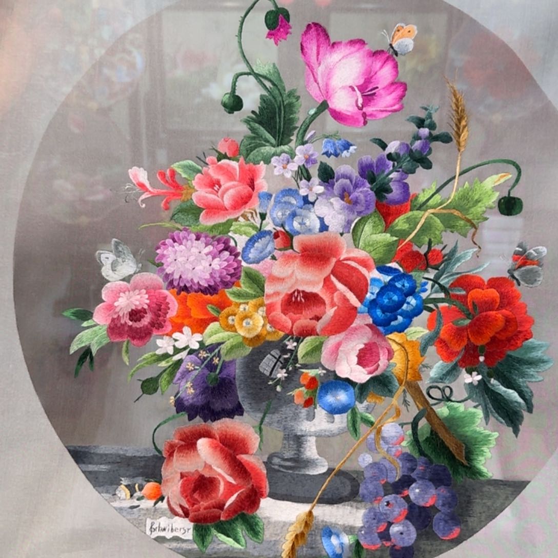 刺绣刺绣工艺精湛