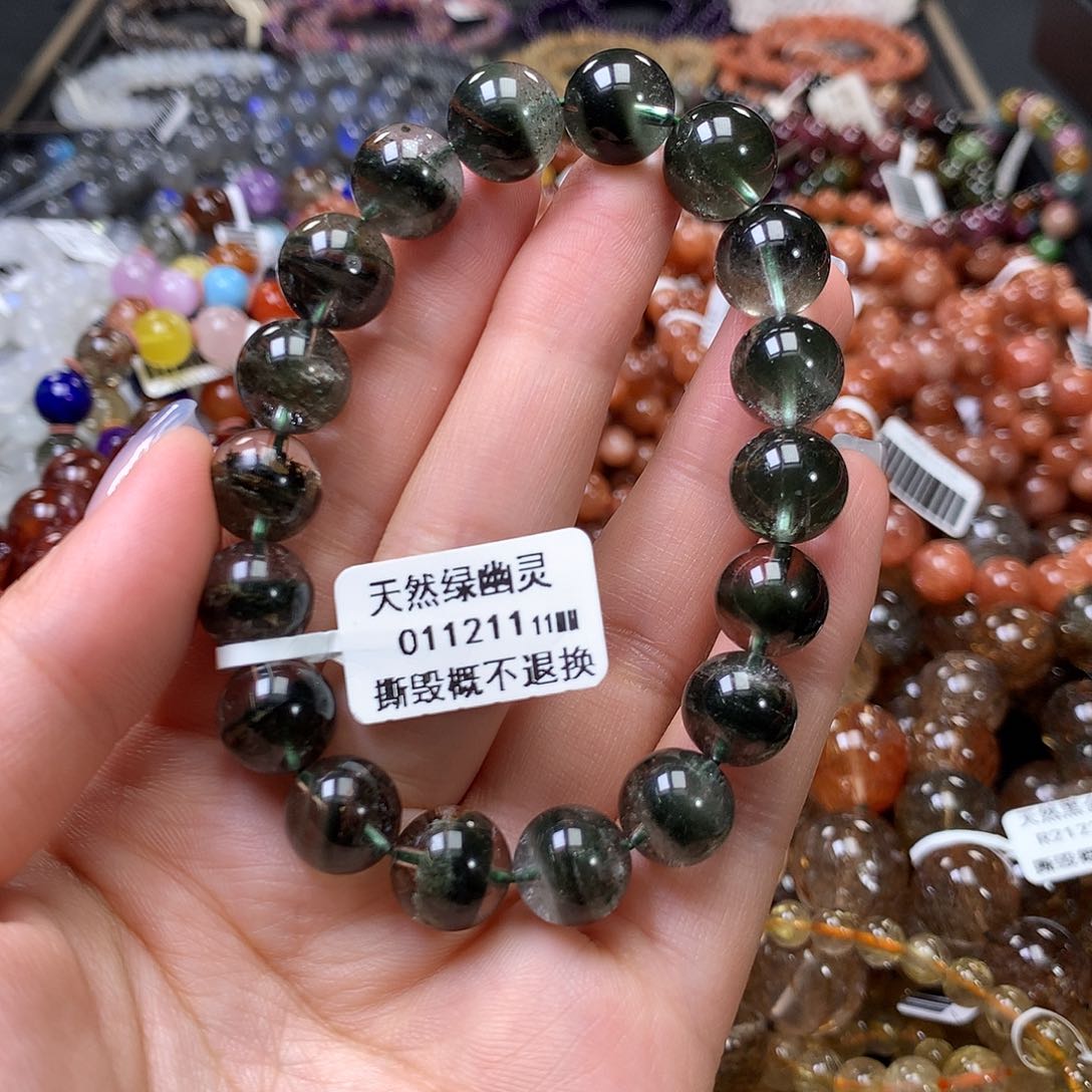 水晶手链未镶嵌，