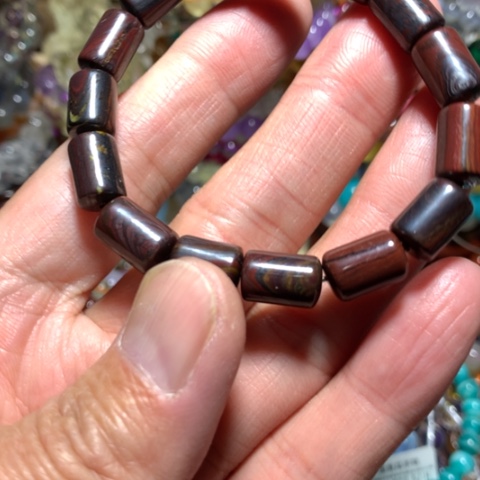 石英质玉手链未镶嵌8mm桶珠手串