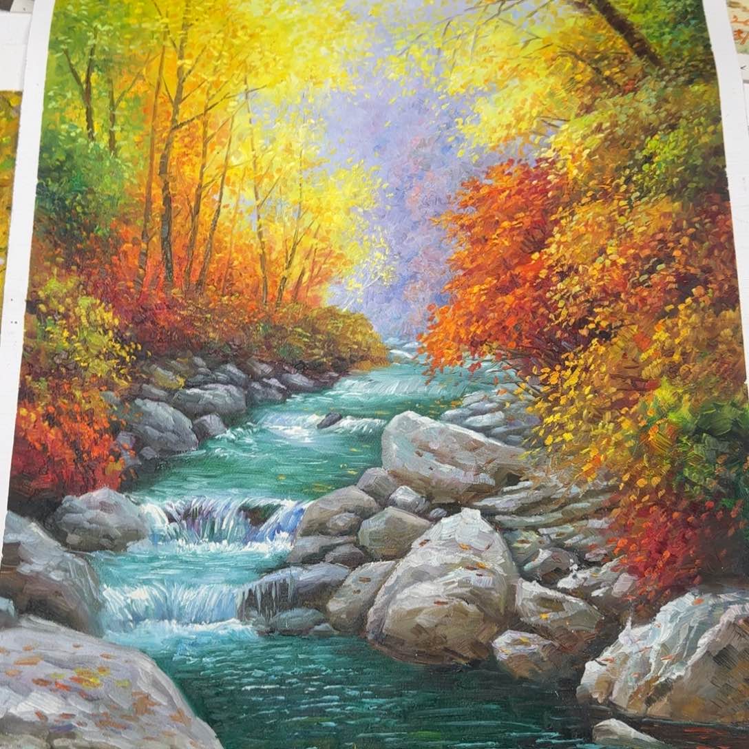 油画好的我真的是太喜欢了一