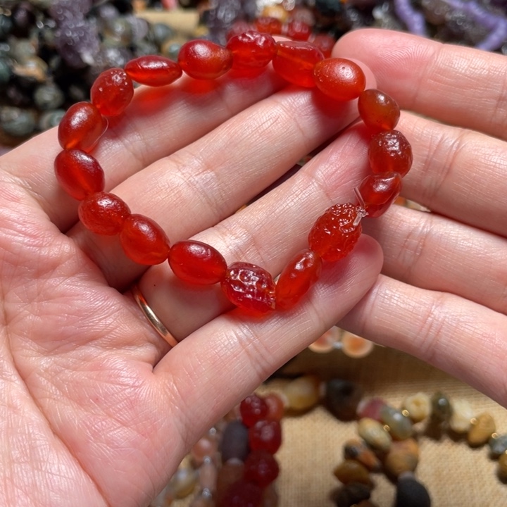 玛瑙/玉髓合金手链