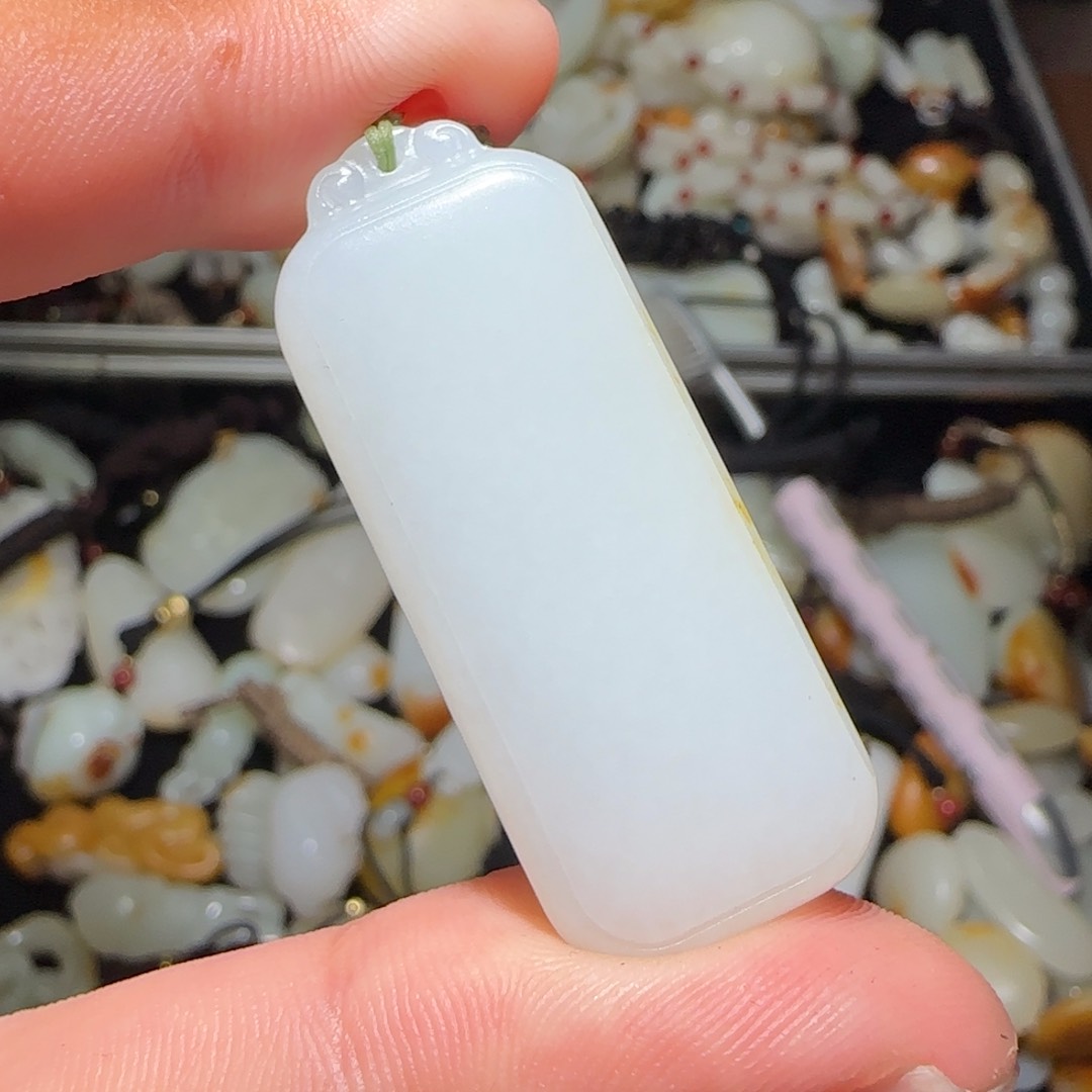 和田玉挂件未镶嵌