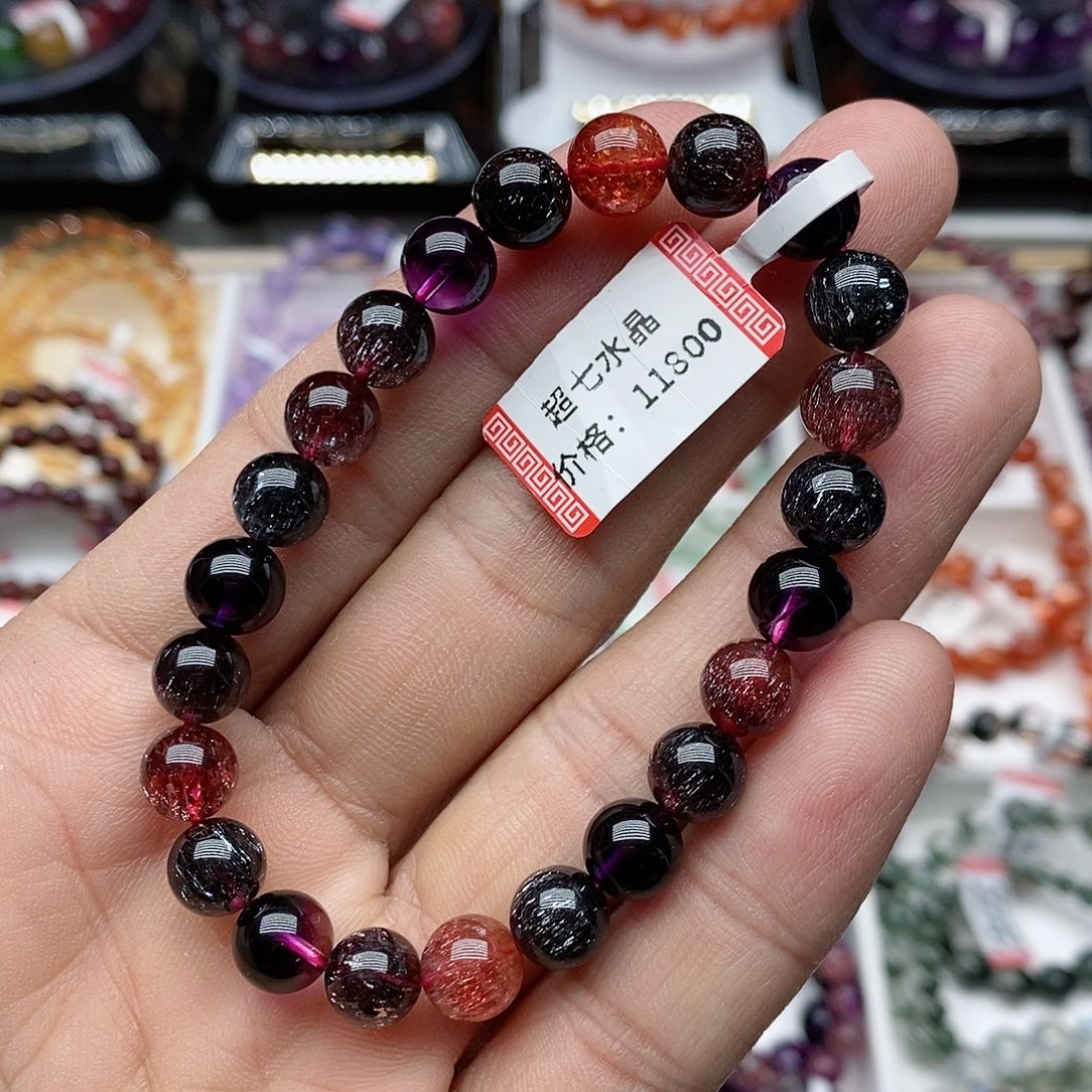 水晶手链未镶嵌水晶单圈手链未镶嵌