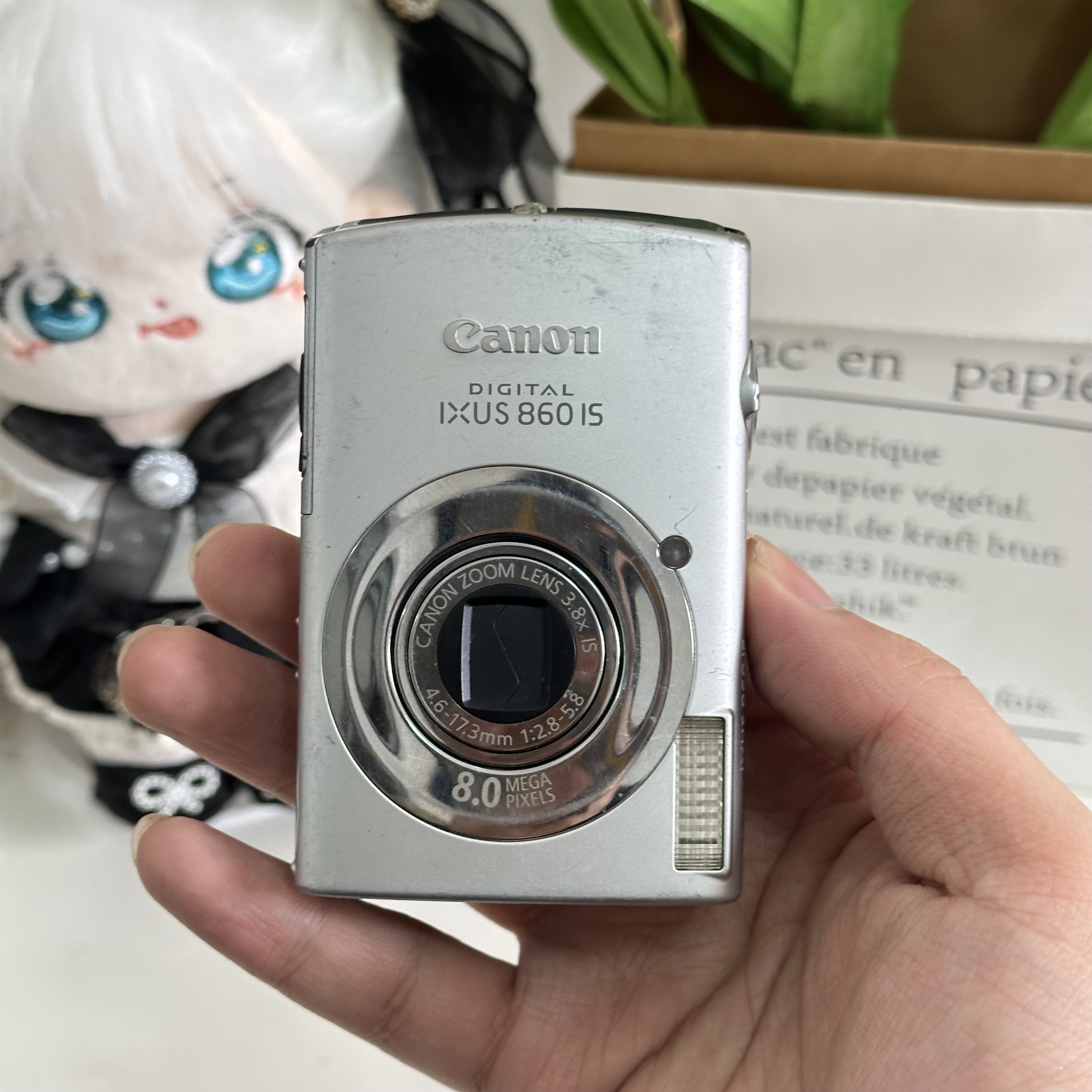 9新 Canon/佳能 佳能ixus860人像神器网红机带配件适合新手