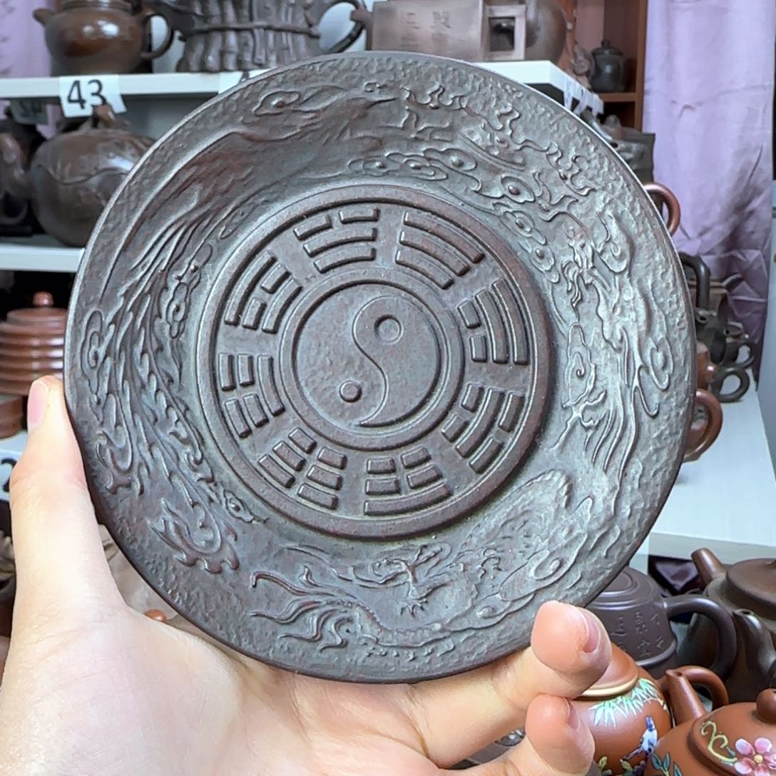 紫砂杯托紫砂杯托