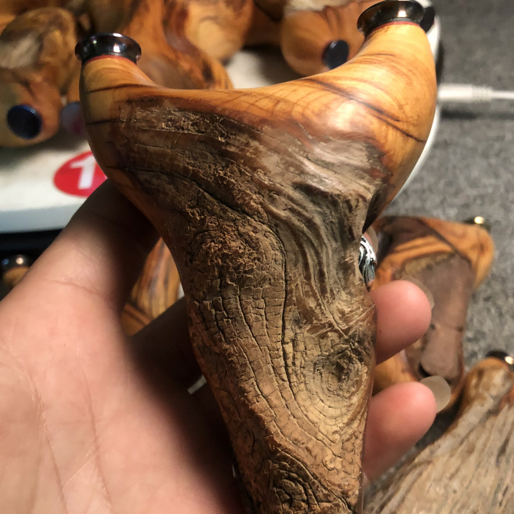 太行崖柏《霸王弓》云纹陈化黑骨料高油