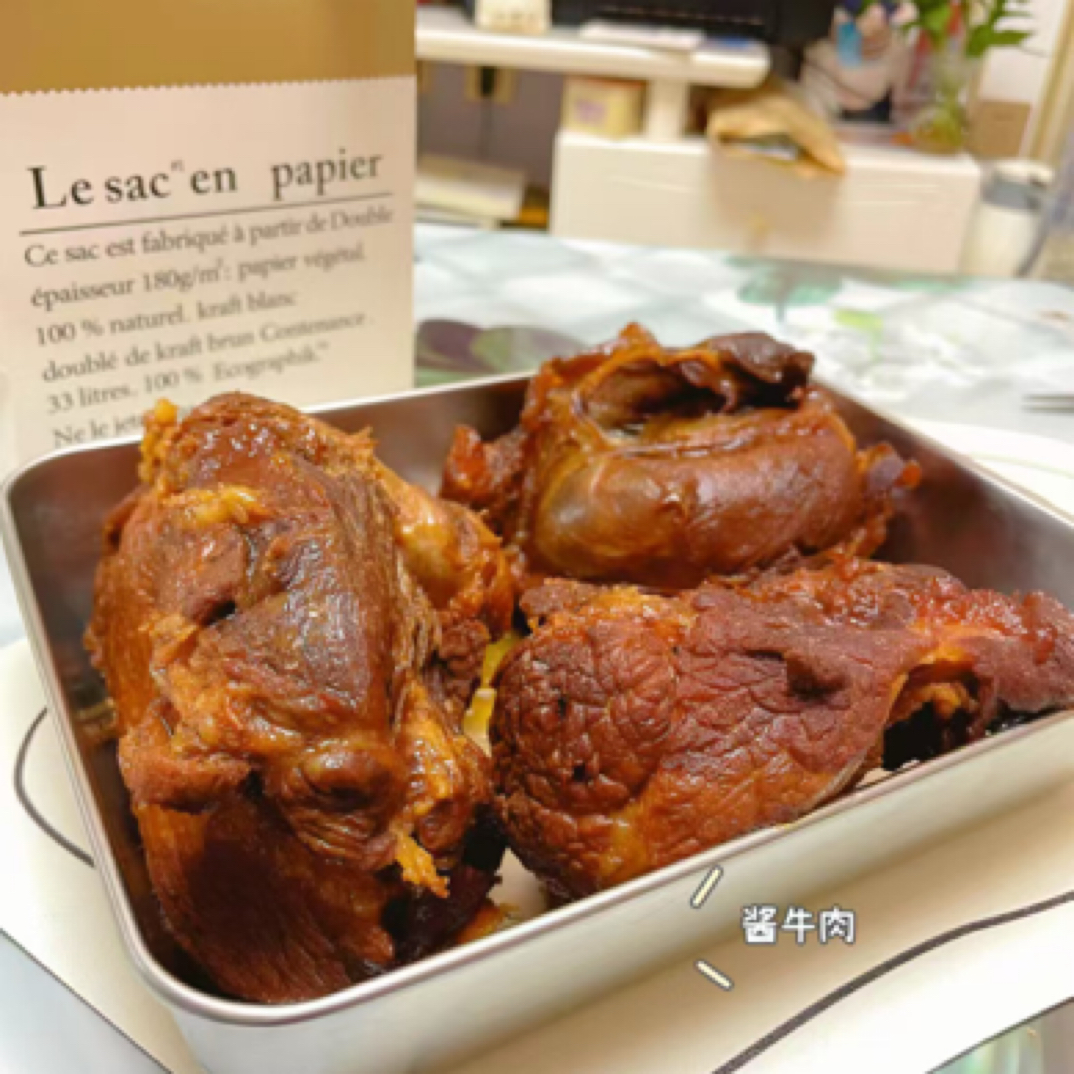 无水无油酱牛肉(1斤装)美食