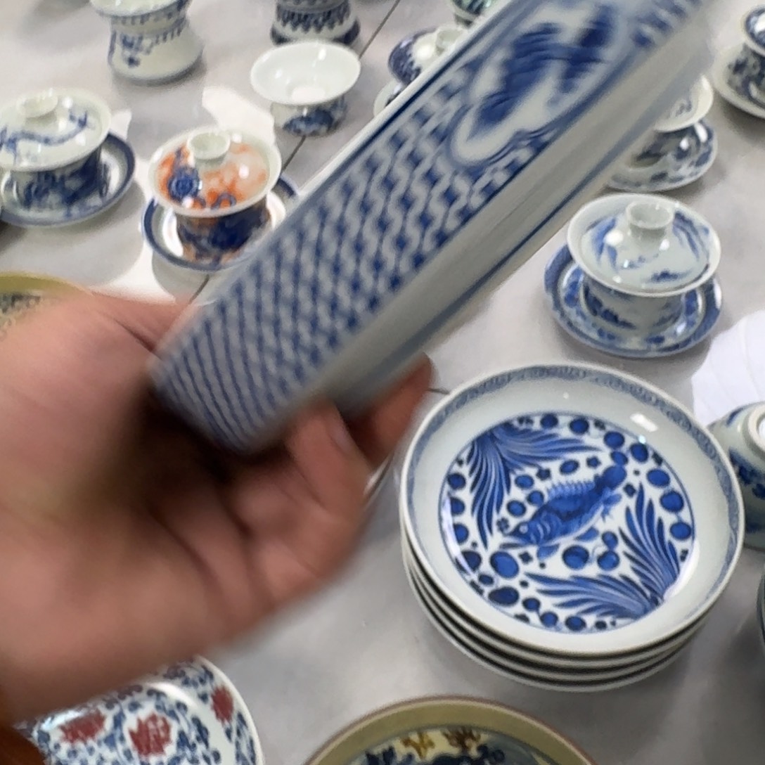 摆件富春山居图大壶承