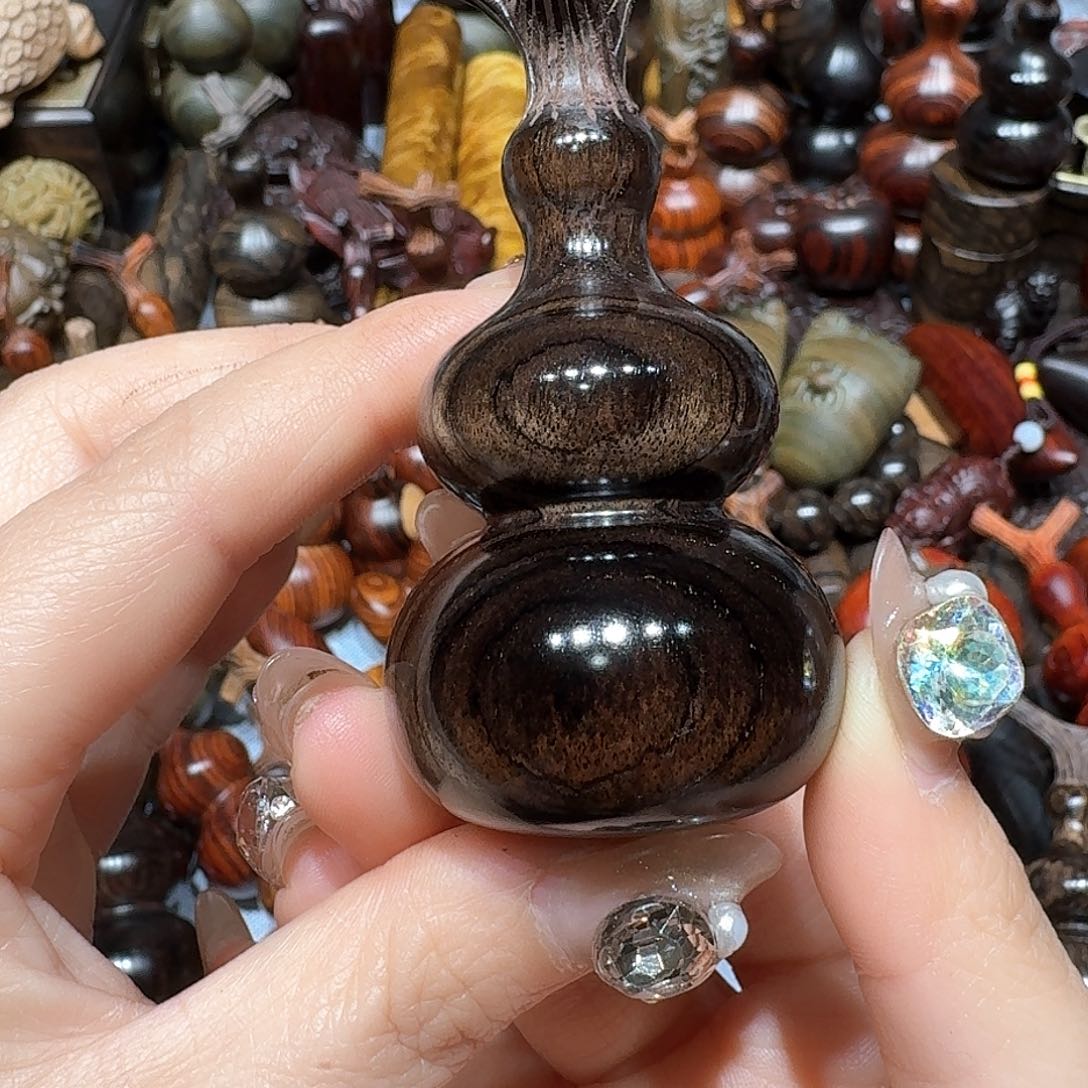 香榧木于*紫光檀葫芦