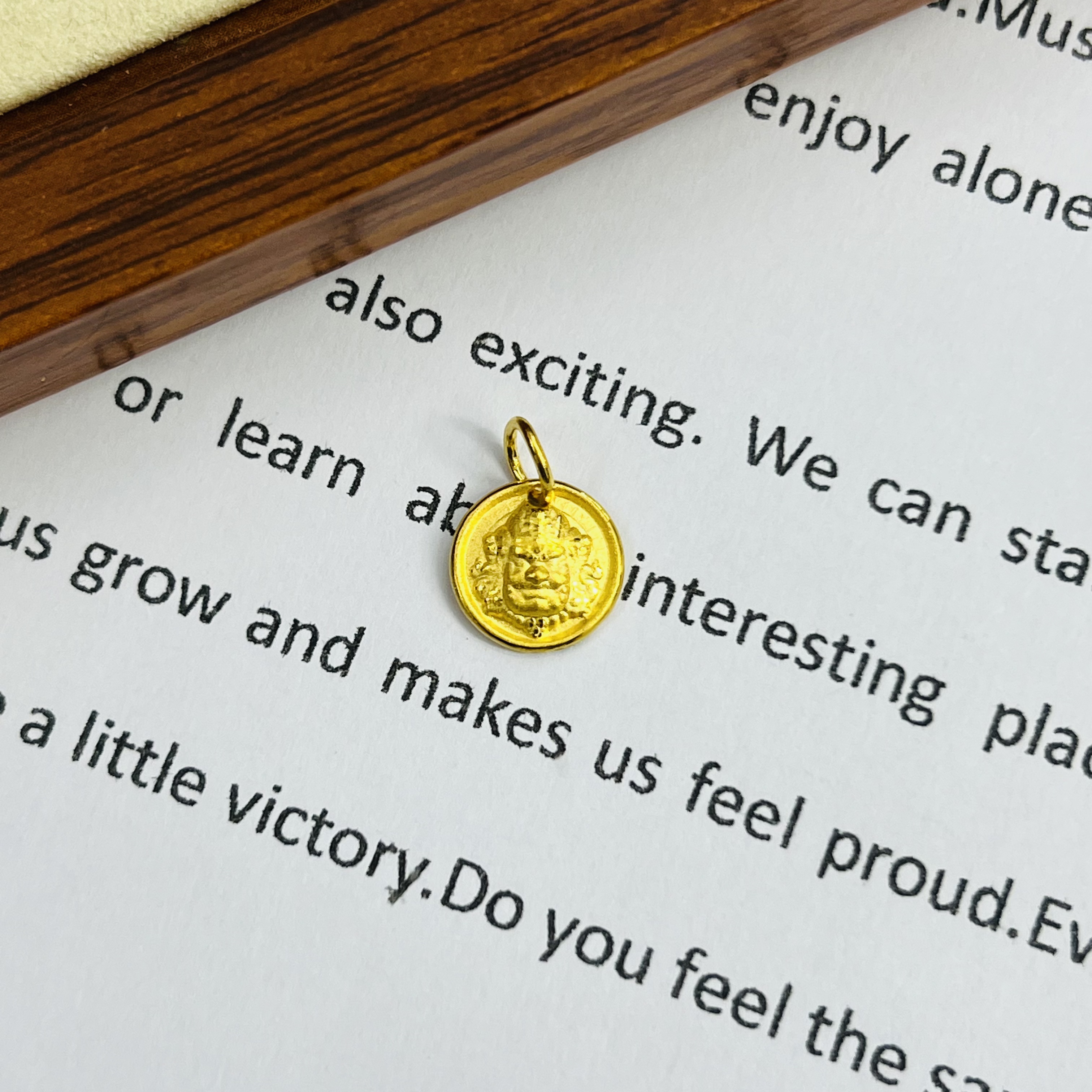 足金999卡11黄财神DP2146-0780