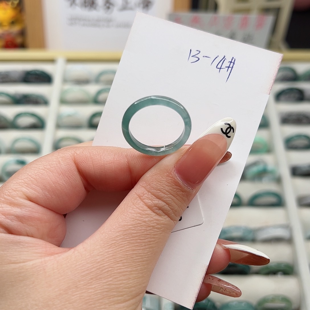 翡翠戒指未镶嵌戒指