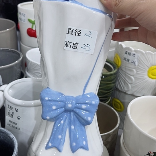 多肉绿植陶瓷花盆9.9包邮，有孔
