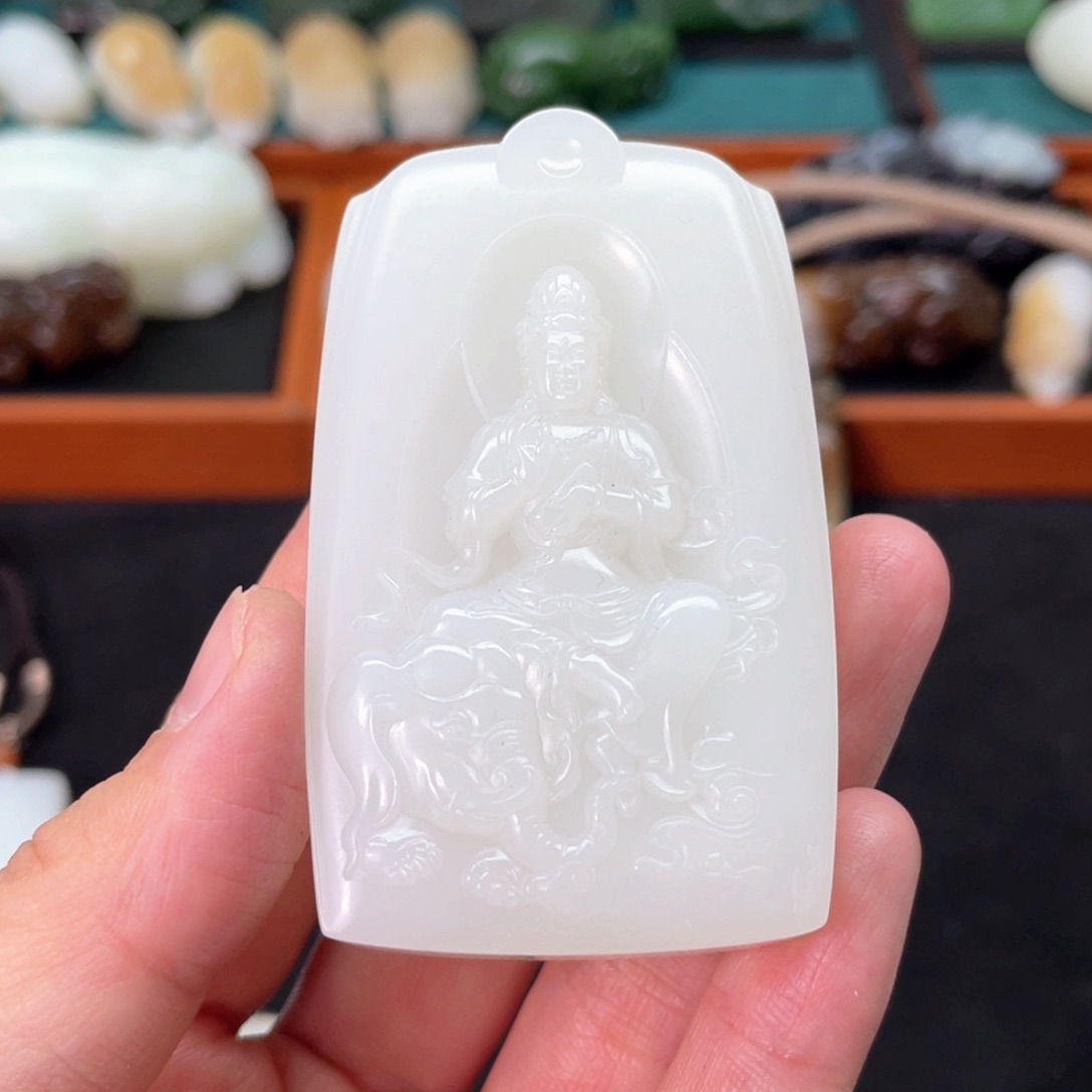 和田玉挂件未镶嵌