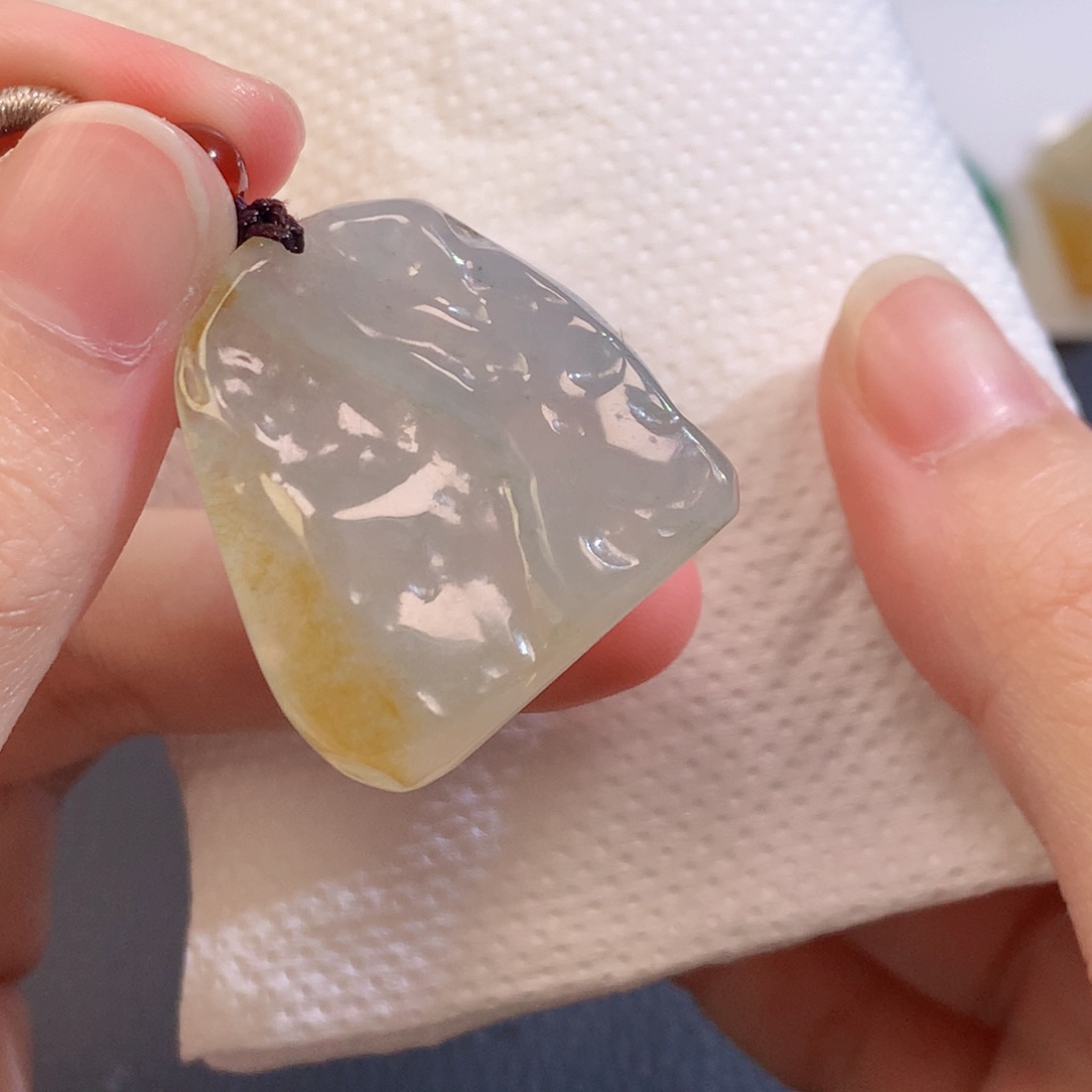 翡翠未镶嵌吊坠(不含链)458