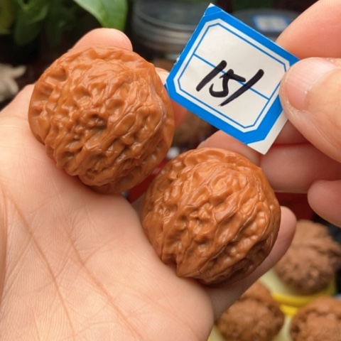 文玩核桃吊坠大枣全品36