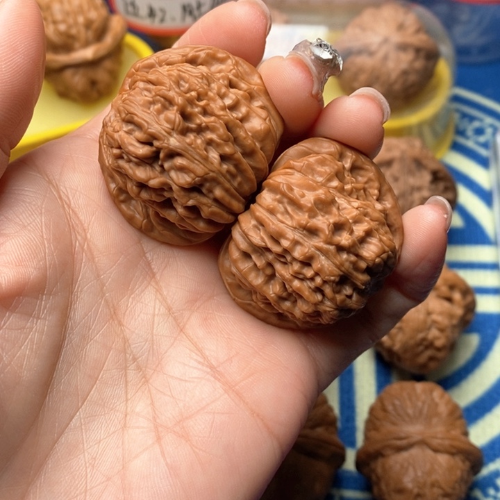 桃核吊坠四座楼40