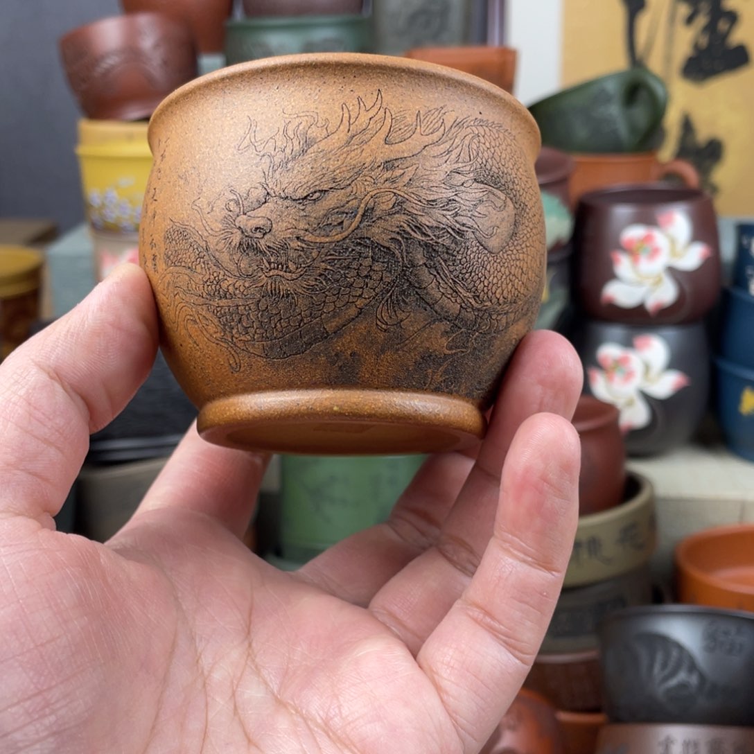 紫砂茶杯紫砂茶杯