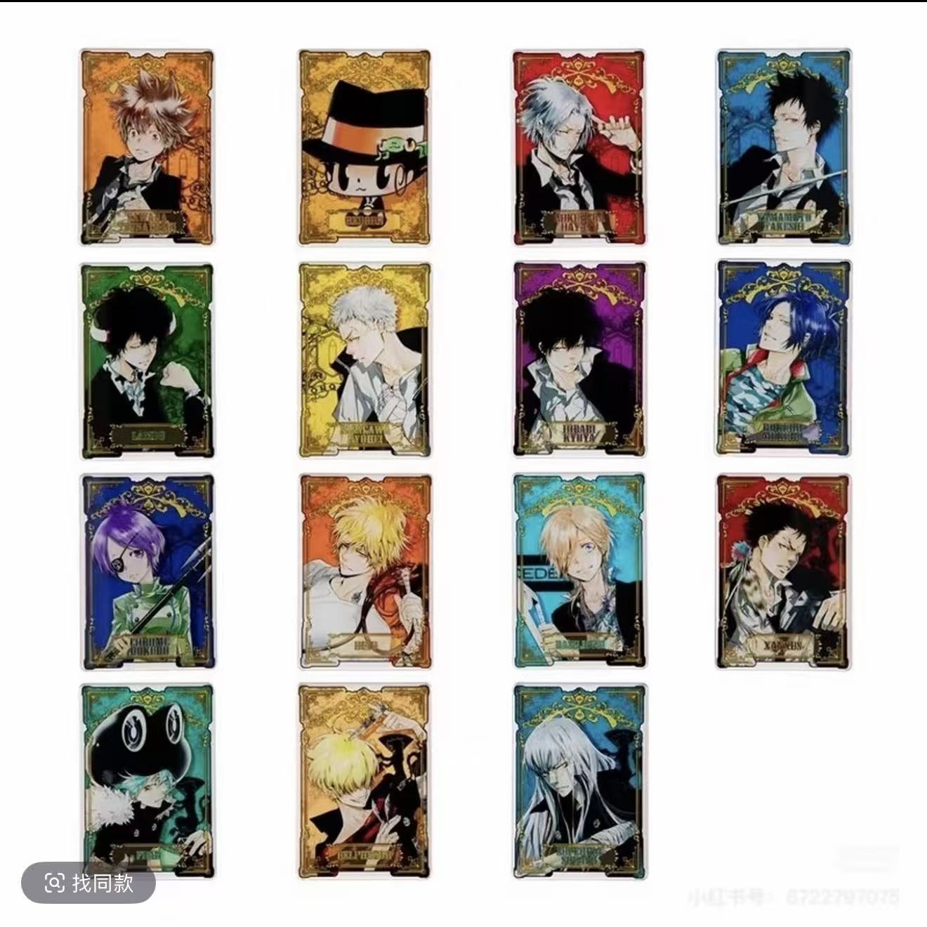 【家庭教师】数据卡亚克力原画 潮玩盲盒拆卡