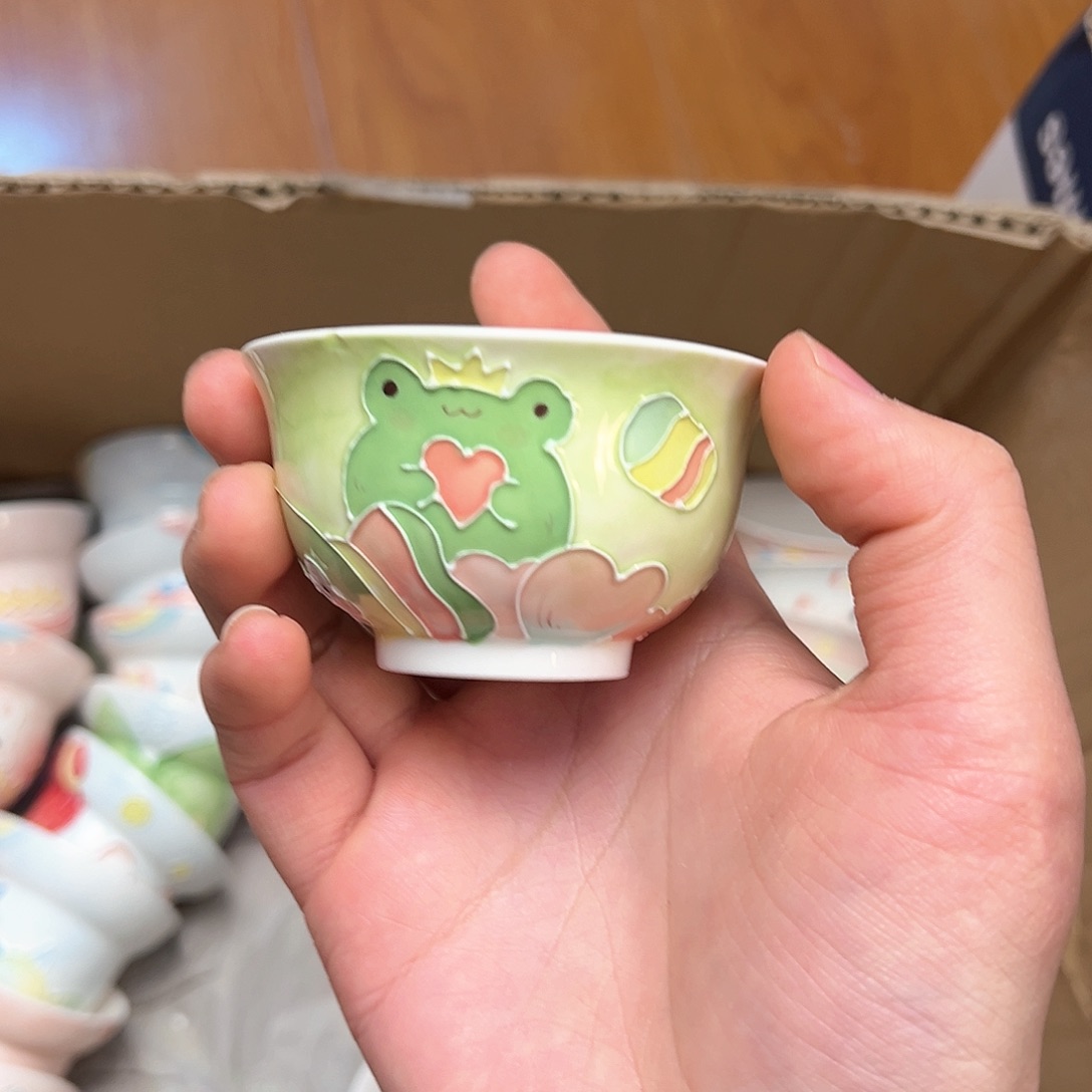 景德镇手绘陶瓷杯子