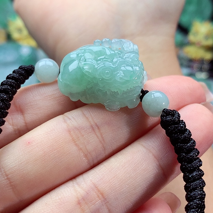 翡翠颈饰未镶嵌养****场翡翠