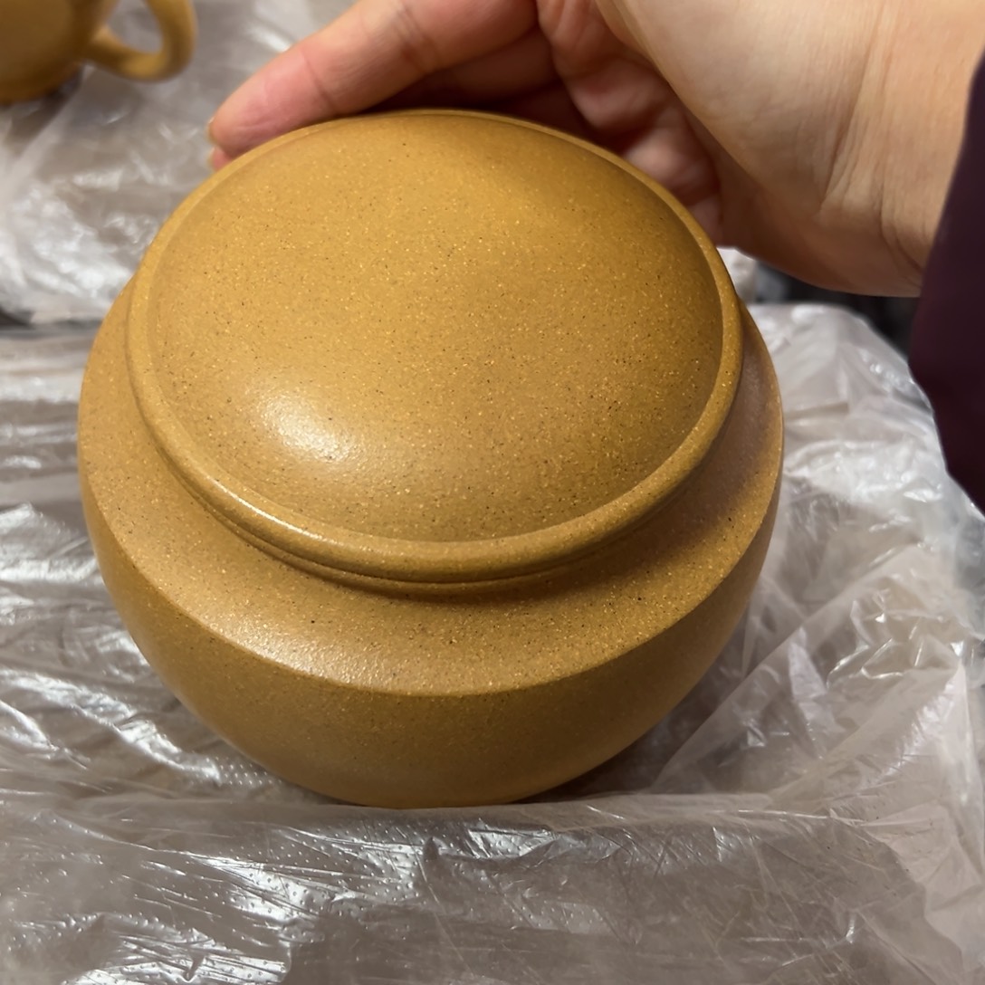 紫砂茶壶黄龙山原矿紫砂