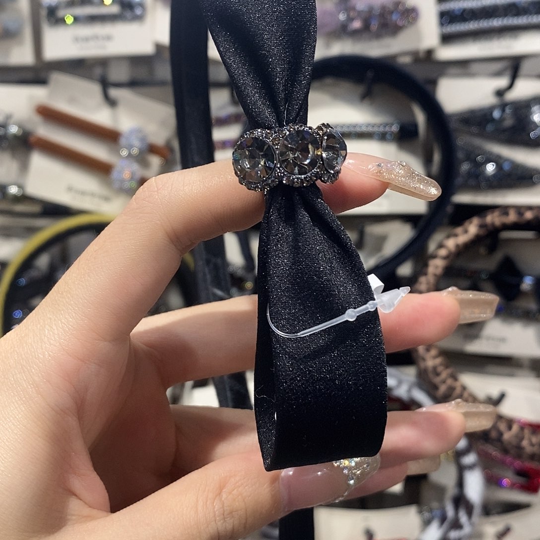 布艺铁合金蝴蝶结发箍