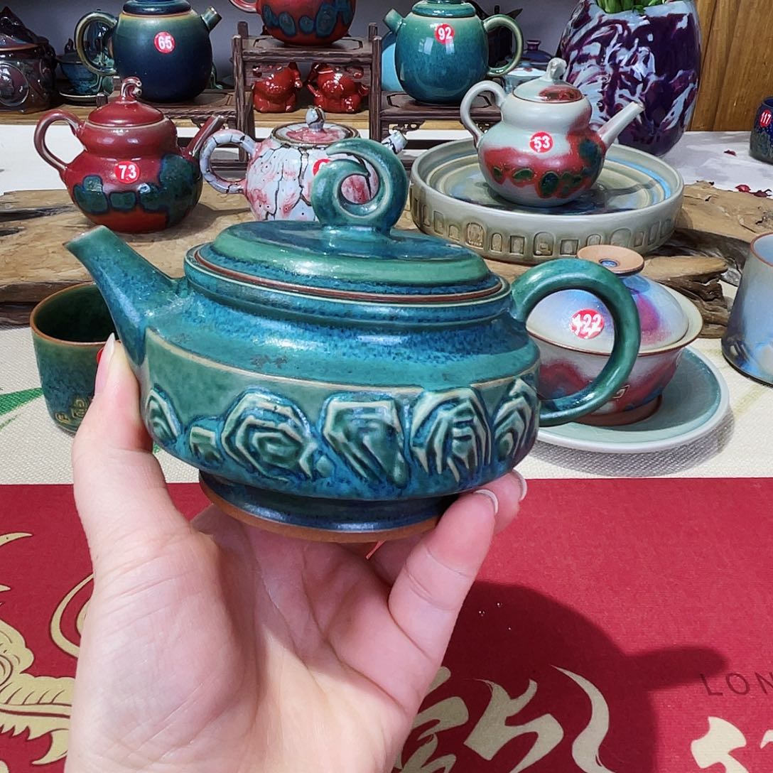 壶禹州钧瓷艺术作品