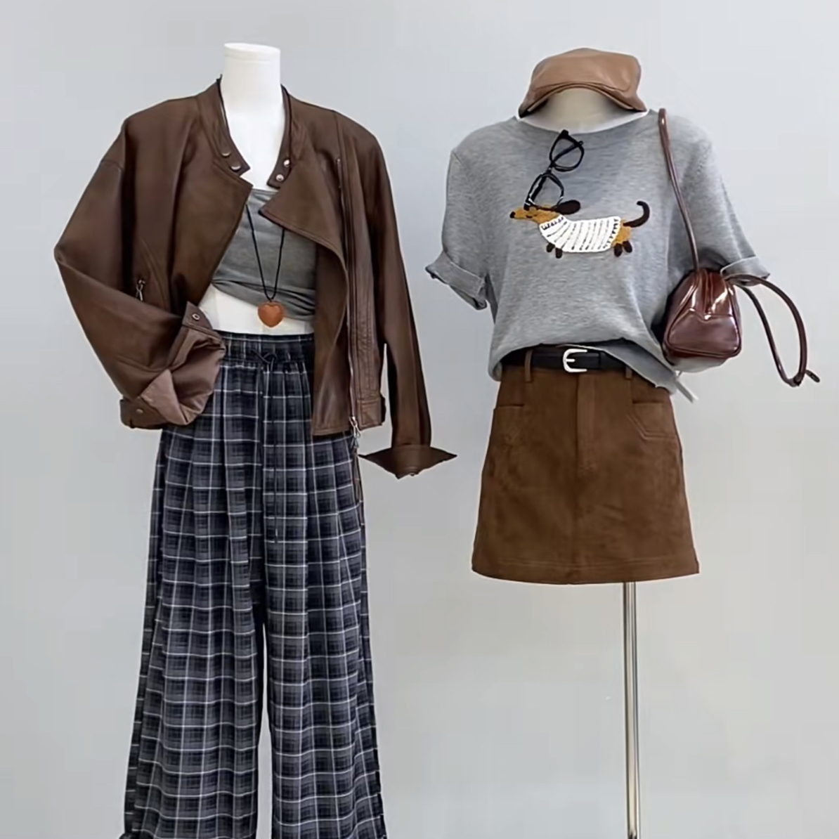 A（A600-699编码）休闲短外套风衣长袖秋季上衣立领女宽松型短款
