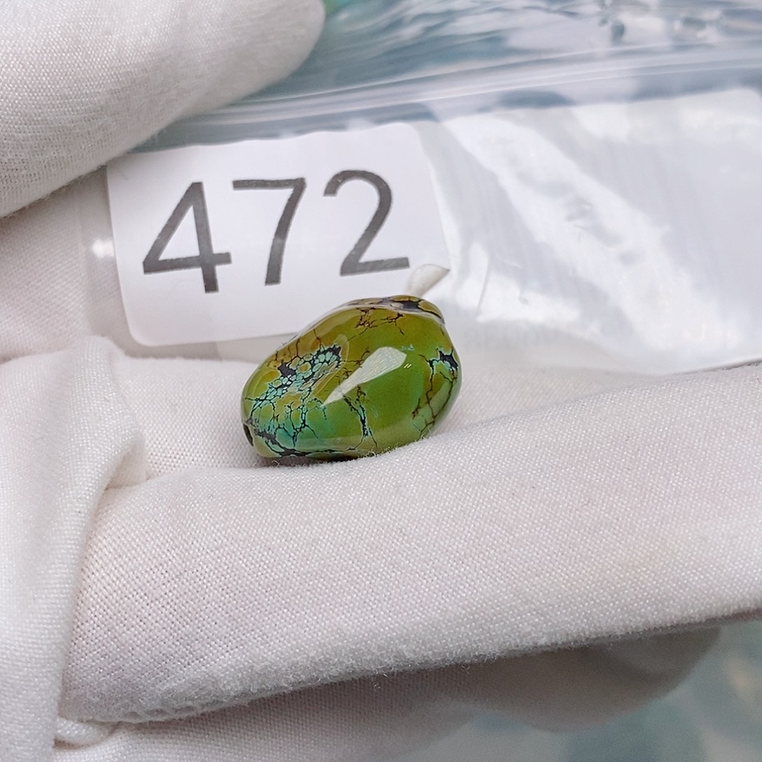 未镶嵌绿松石珠宝半成品