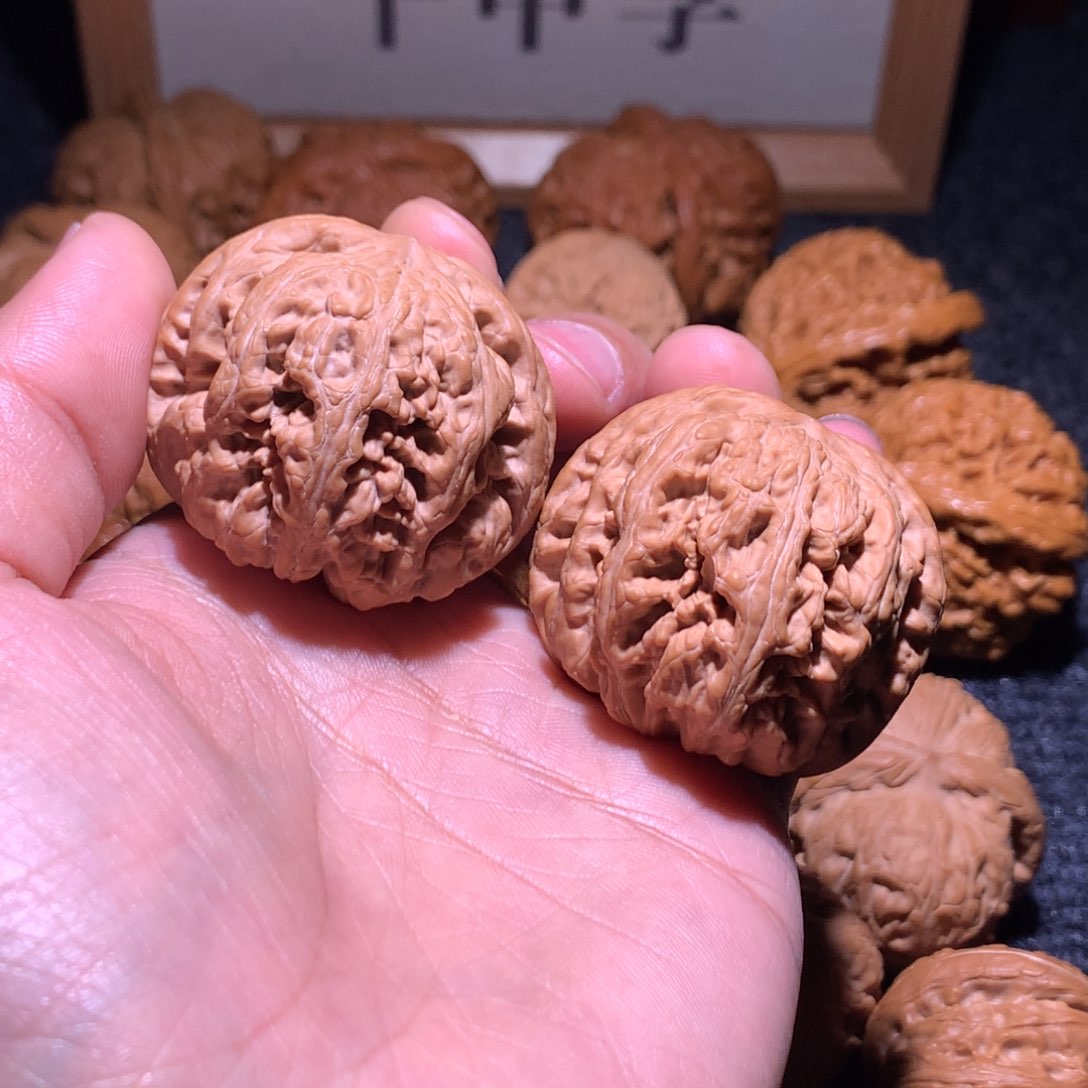 文玩核桃把件41粗筋