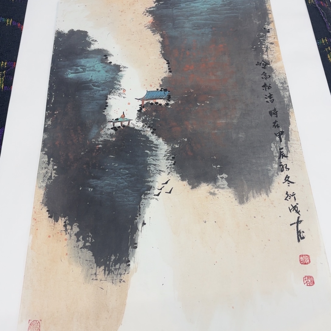 国画国画老师作品刘