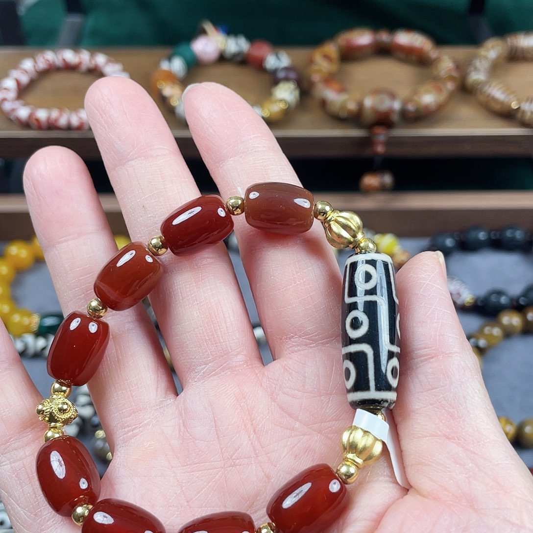 玛瑙/玉髓项链合金