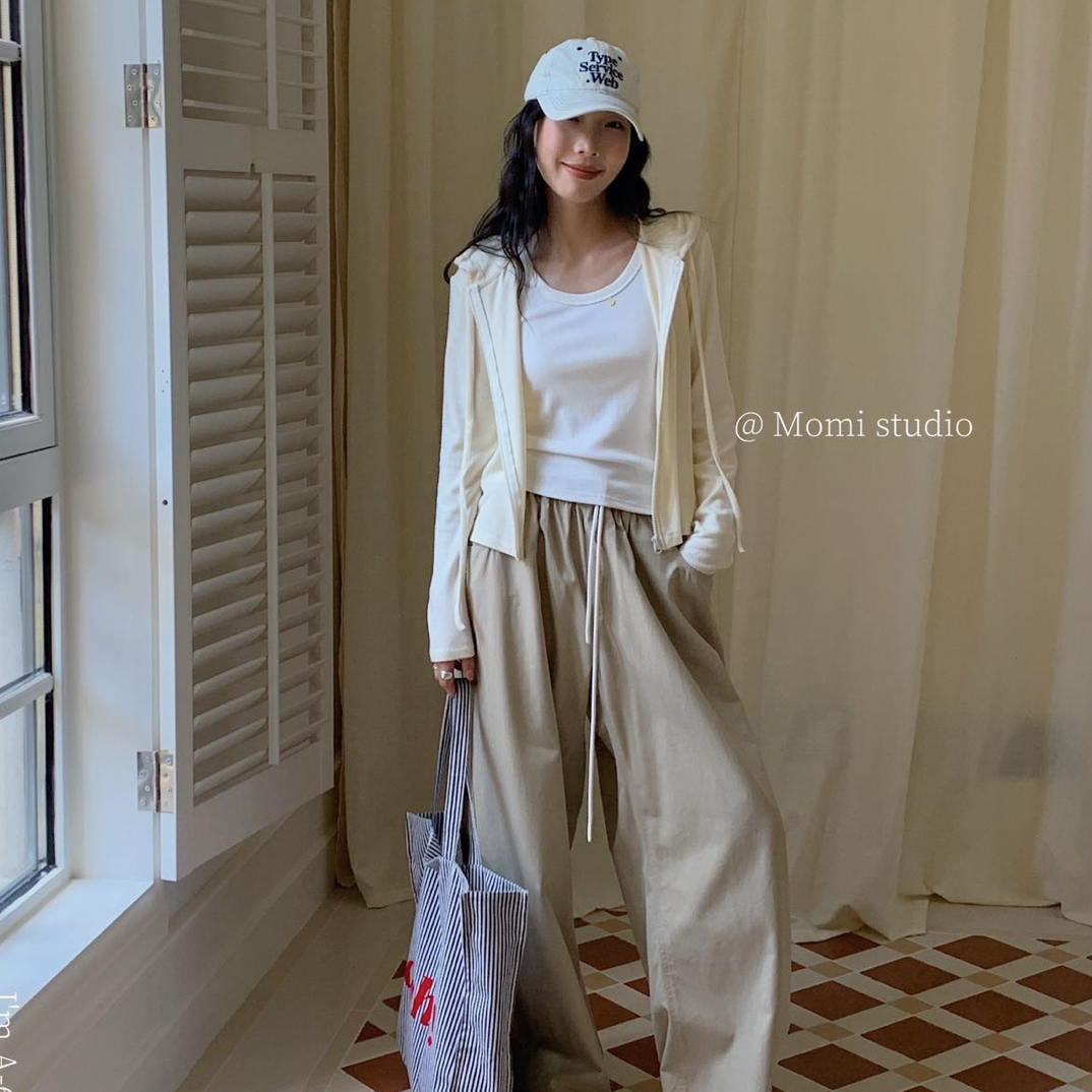 糯米羊绒｜连帽上衣