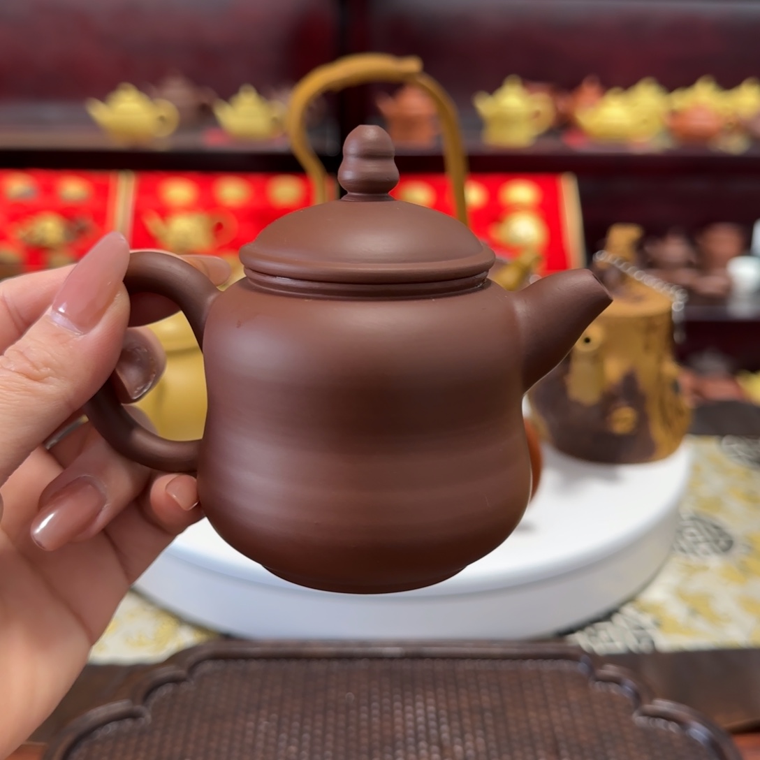 【闪购商品】紫砂茶壶素面紫泥