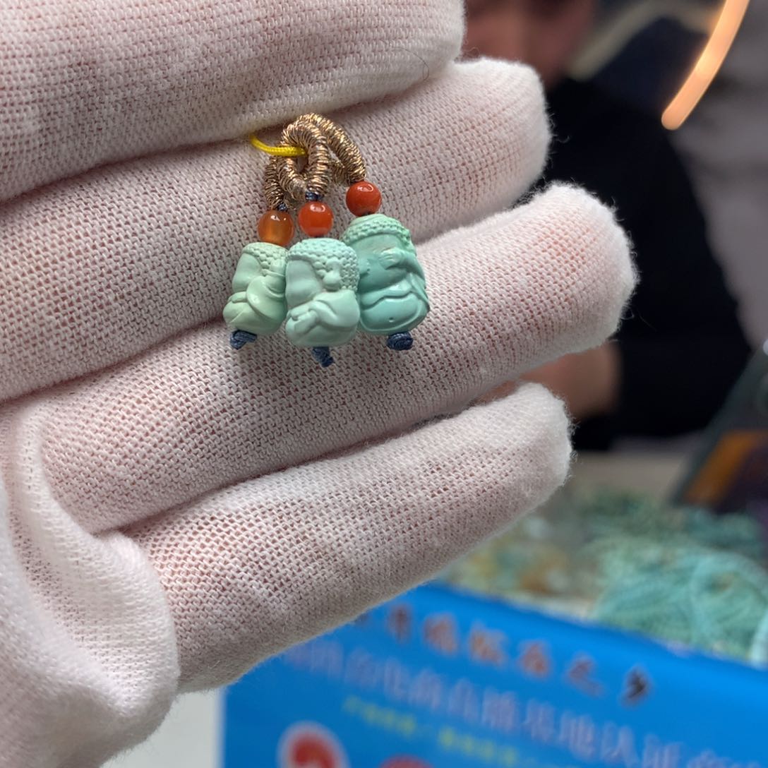 绿松石挂件未镶嵌