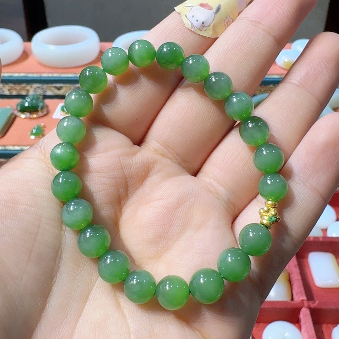 未镶嵌和田玉手链