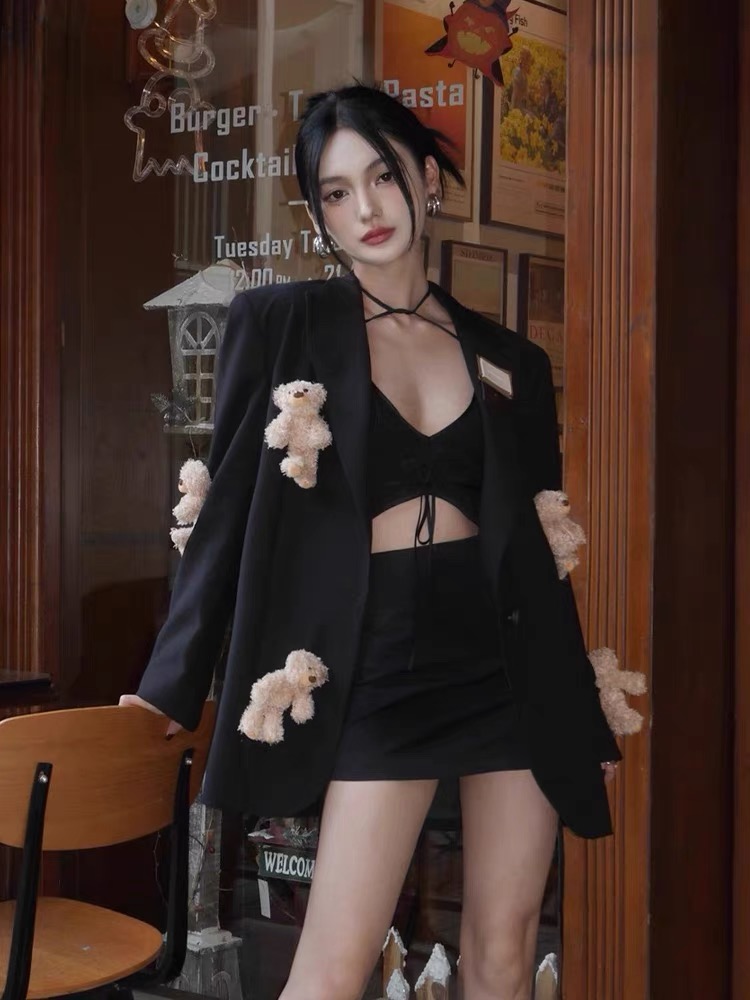 COCO AMAZING（073）春夏新款立体玩偶西装外套-WT249