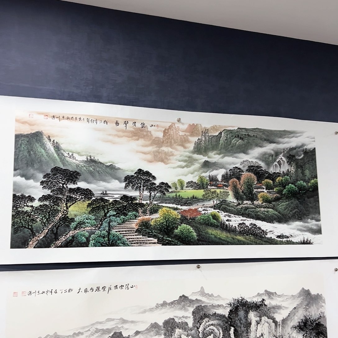国画宇李川浦老师作品