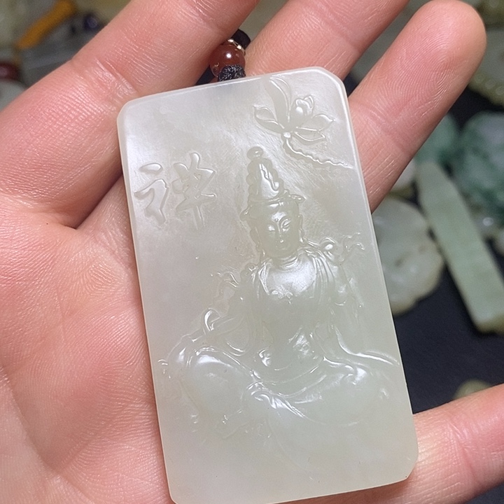 和田玉（糖玉）未镶嵌颈饰