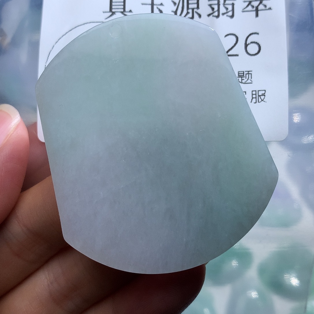 翡翠未镶嵌颈饰526