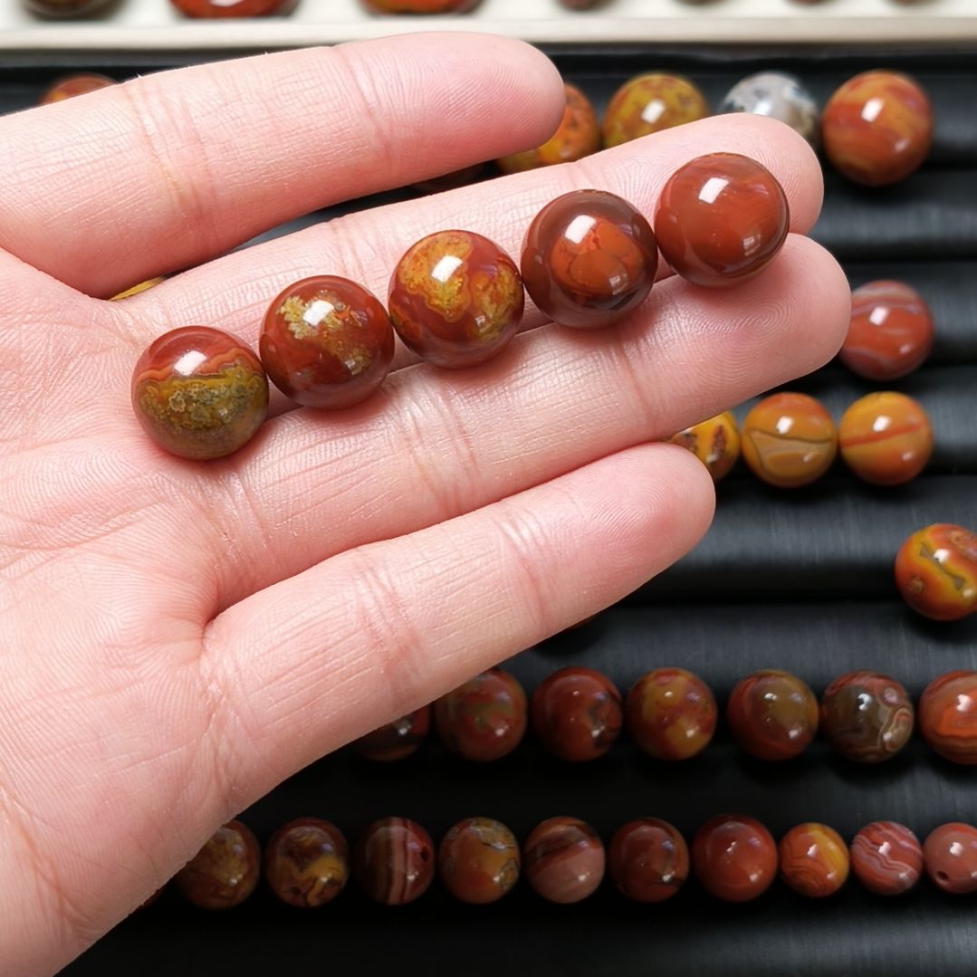 玛瑙/玉髓未镶嵌战国红玛瑙