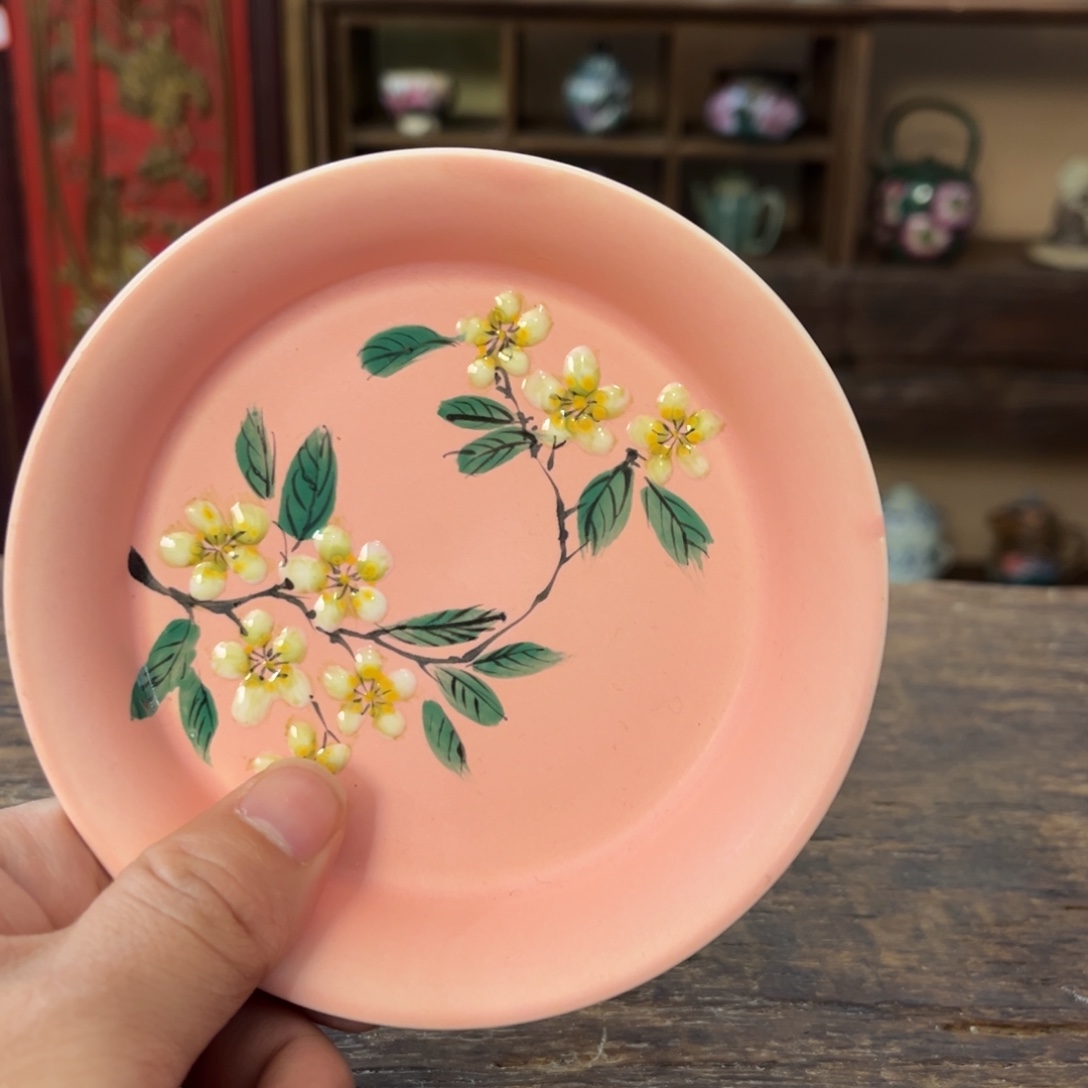 柴烧手工手绘陶瓷