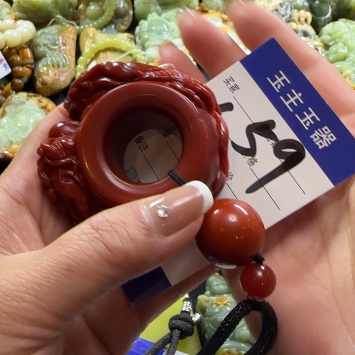 透闪石质玉手把未镶嵌