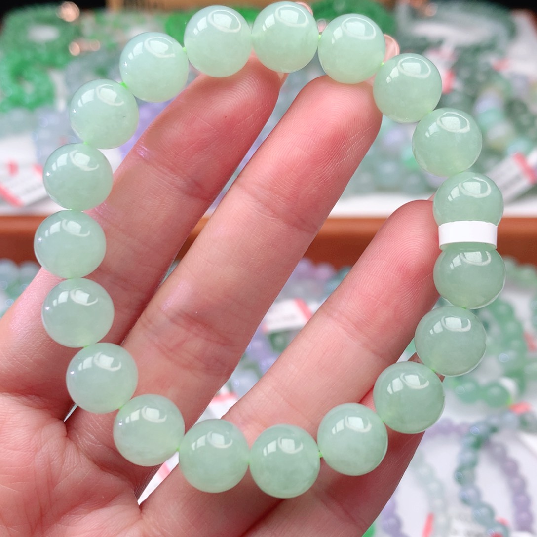 翡翠手链未镶嵌翡翠10mm