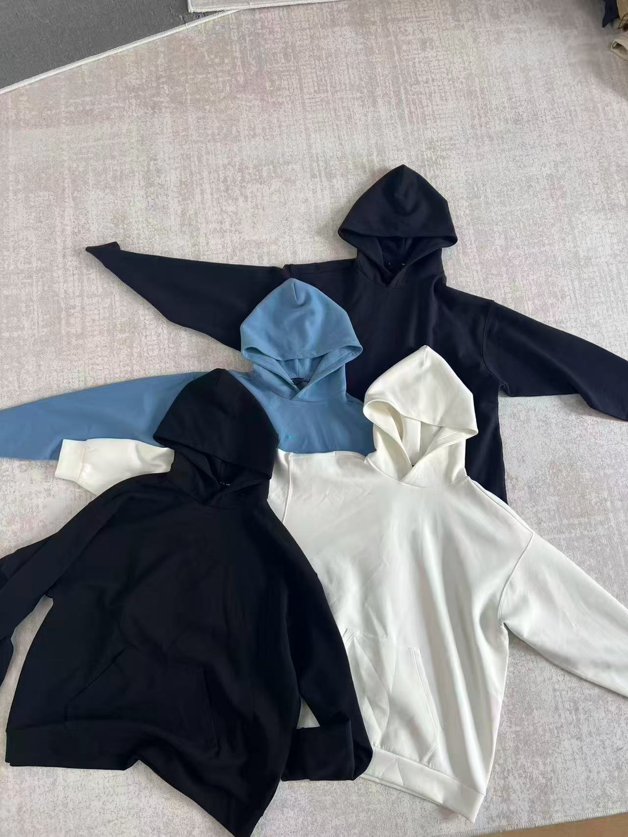 连帽卫衣圆领套头卫衣打底卫衣打底T半拉链卫衣宽松百搭25102741